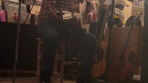 Dick Johnson at B-Side Records