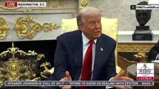 I got a little report about Epstein giving money to democrats