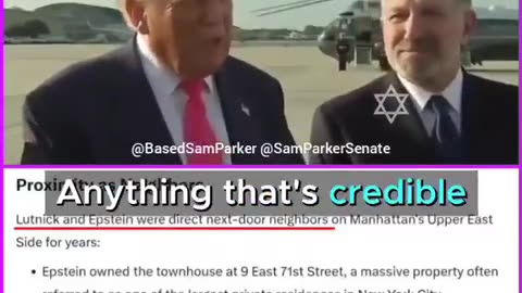 Not enough people know that Howard Lutnick was Epstein’s Nextdoor neighbor….