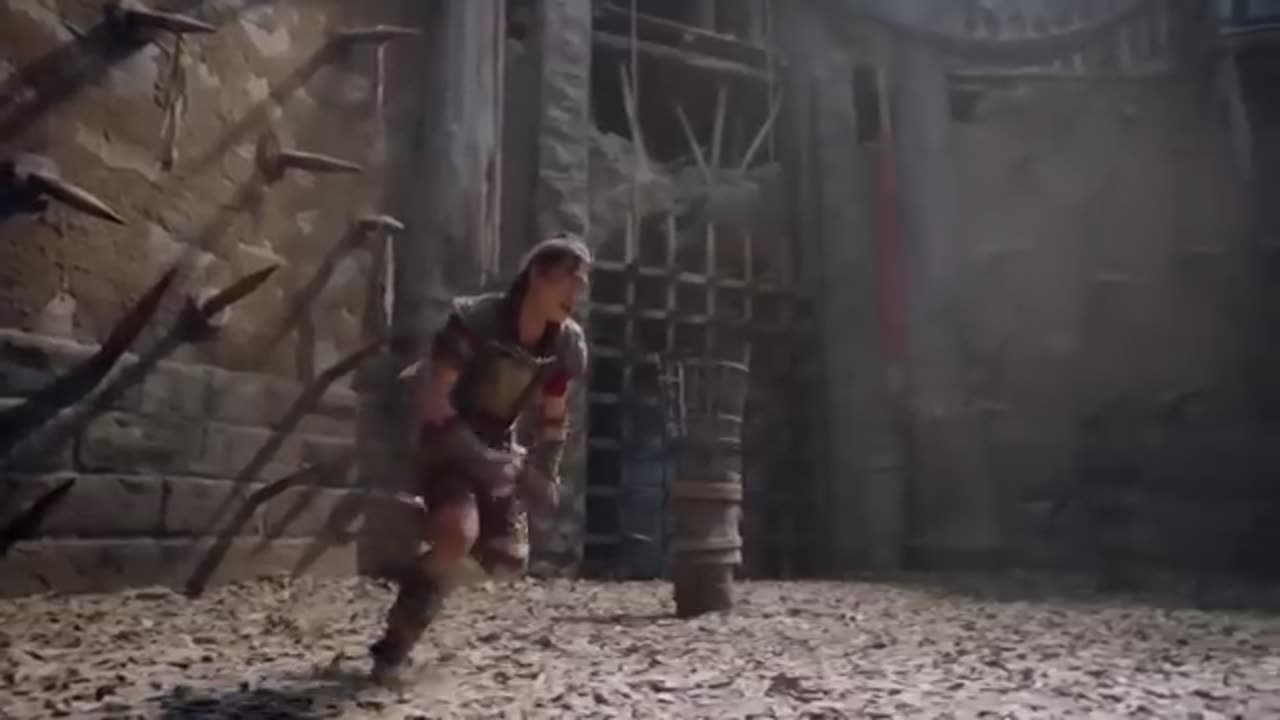 The Feral tiger attacked the kungfu boy, but it was beaten away by the boy with 'invincible fist '