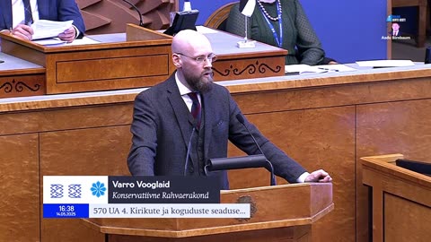 Varro Vooglaid: Kirikute ja koguduse seaduse muutmine oli poliitiline ja ideoloogiline projekt