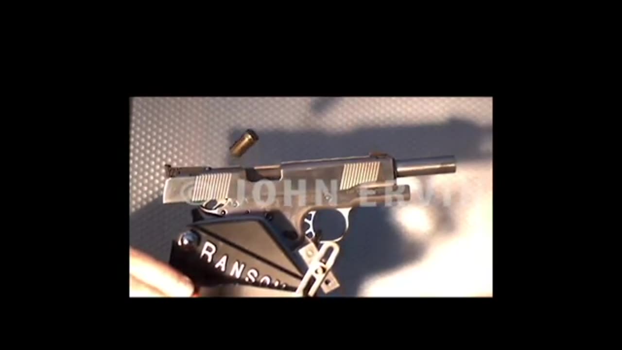1911 firing in Slow Motion