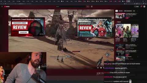 Asmongold talks about AI Limit and souls likes