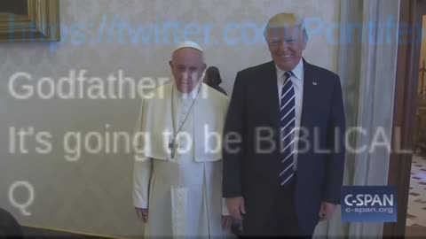 #GODFATHER 3 ⏰⚖️🇺🇸 #TRUMP #POPE #DEAD #VATICAN