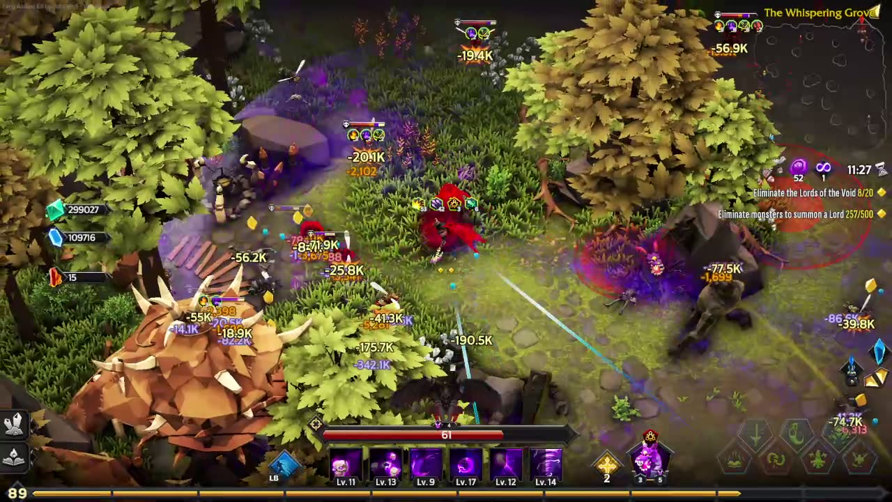 Chillaxin and doing smol grinds :3 ♡ Soulstone Survivors