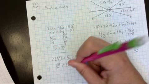 Saxon Algebra 2 Lesson 17 (c)