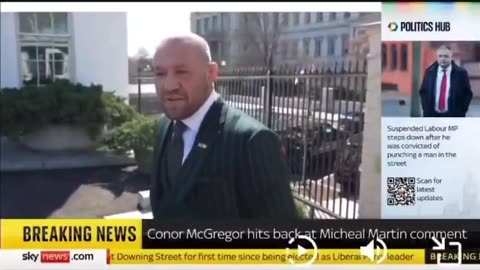 McGregor responds to Micheál Martin comments about McGregor not representing Ireland