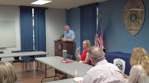Oklahoma House Rep Jim Shaw at Canadian County GOP - August 19, 2025
