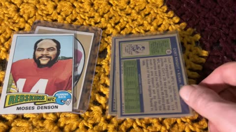 Washington Redskins Football Team Cards from 1969/70 , nfl topps