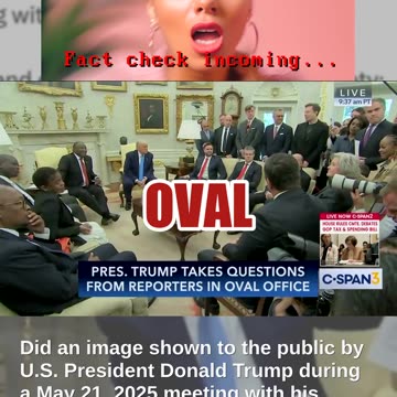 Fact Check: Picture Held Up By Trump Did NOT Show Body Bags For 'White farmers' In South Africa