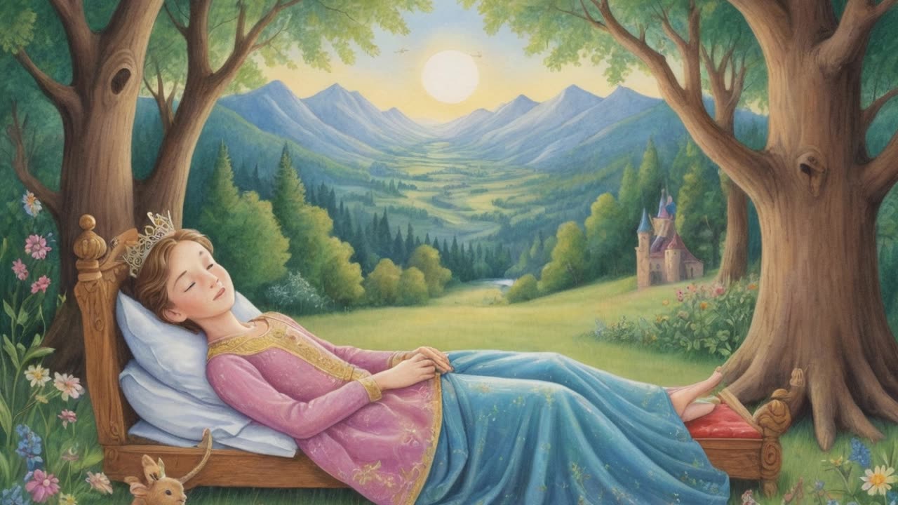 잠자는 숲속의 미녀 ✨ 잠자리 동화 - 요정 이야기 - 짧은 책 읽어주기