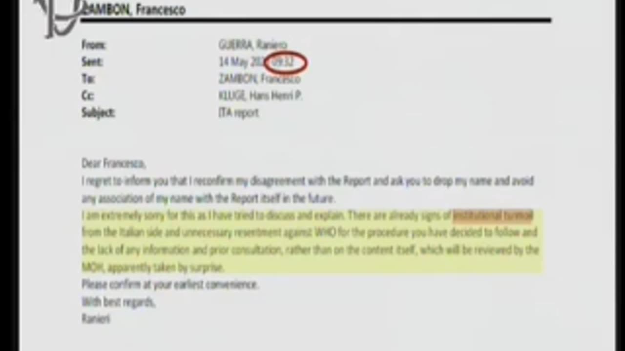 Parte 1/4 - Commissione Covid - Lo scandalo del dossier censurato: audizione di Francesco Zambon