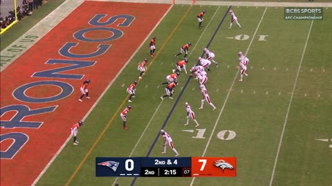 New England Patriots vs Denver Broncos Game Highlights | 2025 NFL Season AFC Championship