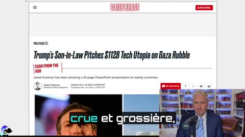 LE PLAN INFERNAL DU SATANISTE SIONISTE TRUMP POUR GAZA (qui sera appliqué partout en suite)