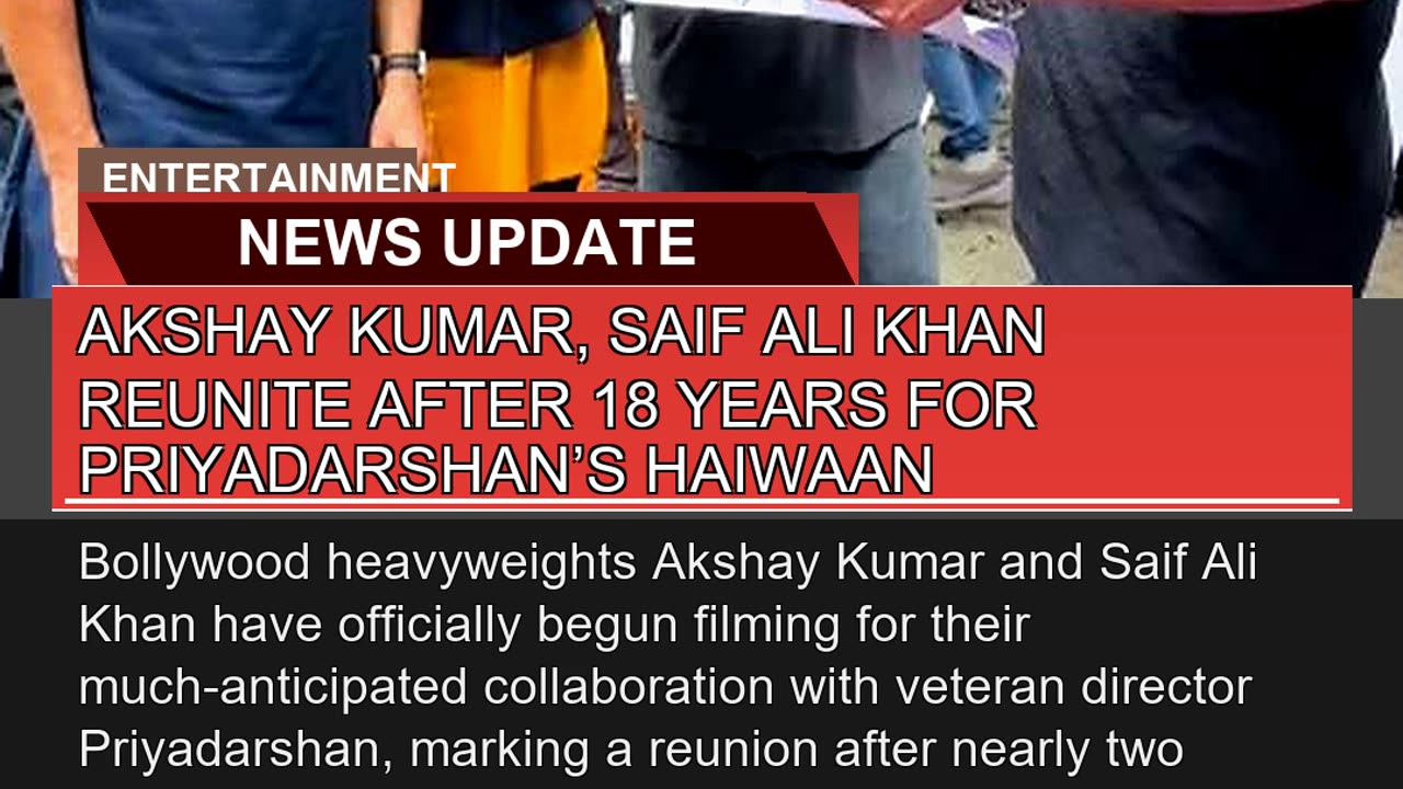 Akshay Kumar Saif Ali Khan Reunite After Years