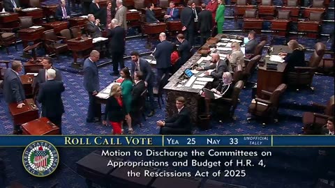📌 SENATE GOP ADVANCES TRUMP'S DOGE $9.4 BILLION SPENDING CUTS