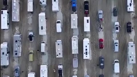 😂🚗 Epic Burning Man Traffic Jam You Have to See to Believe! | FunFM