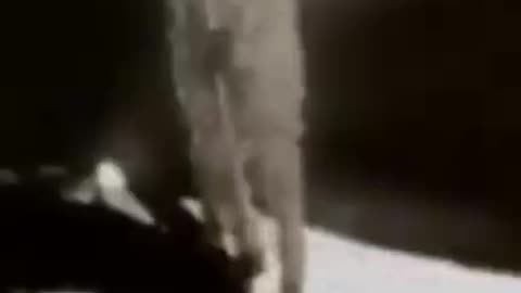 How the first step onto the moon really went