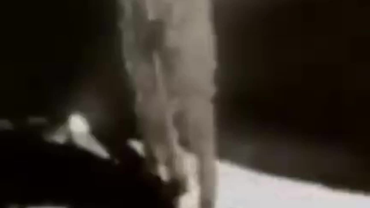 How the first step onto the moon really went