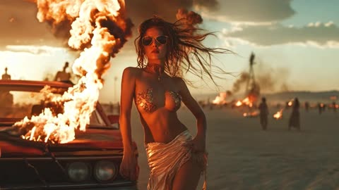 Hot Girls - Dreamscape Reverie [Trance versionDubstep mix] 2025 (Official Music Video)