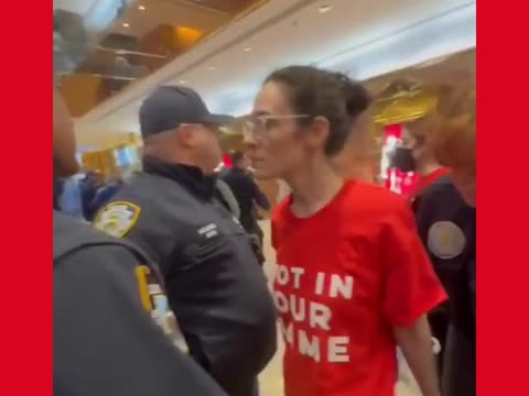 Violent Left Storming Trump Tower In NYC