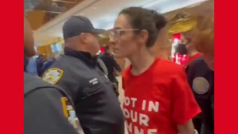 Violent Left Storming Trump Tower In NYC