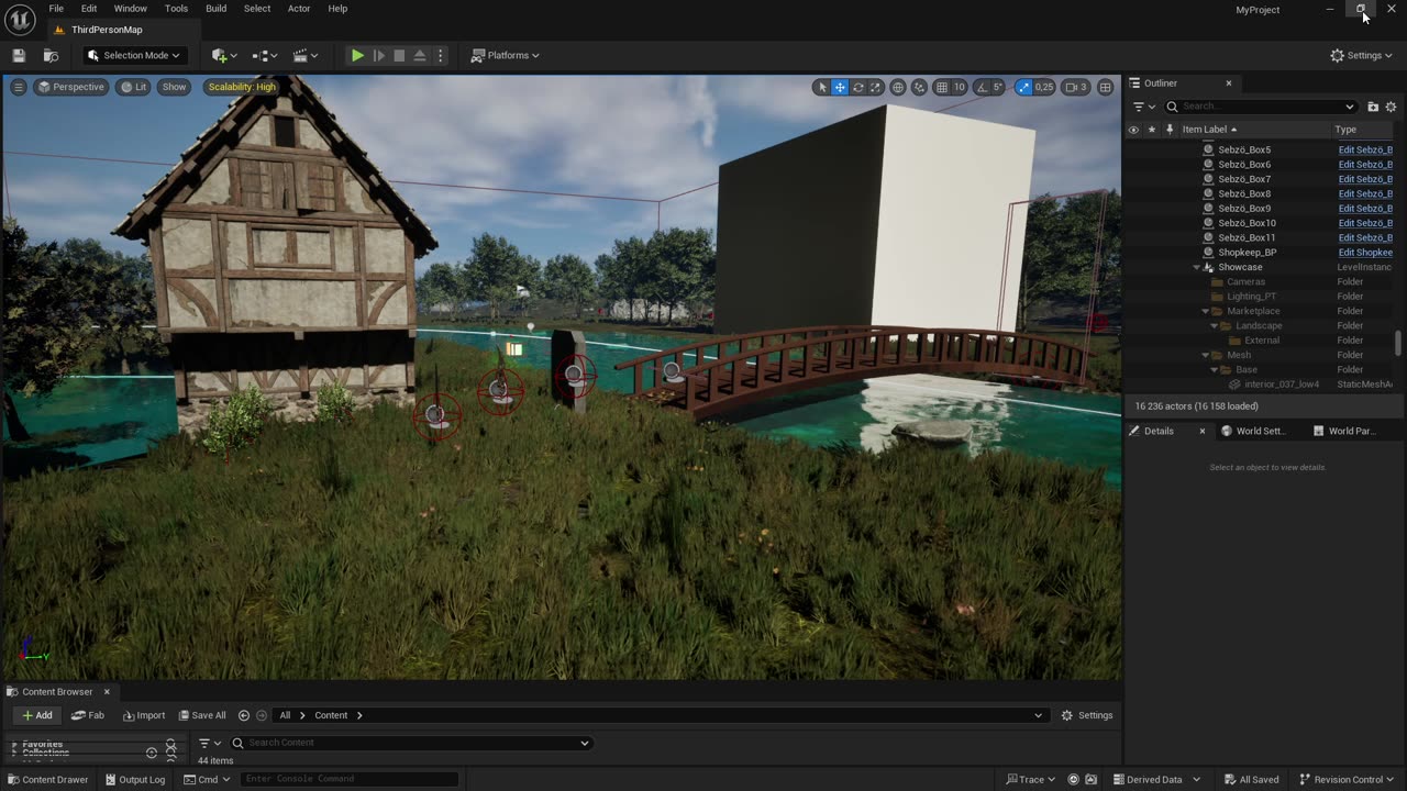 Unreal Engine 5 - Készülődő játékom Belenézése + Készítése Ötletelgetés