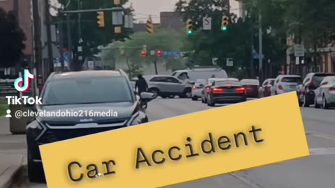Car Accident On West 116th Street In Cleveland Ohio