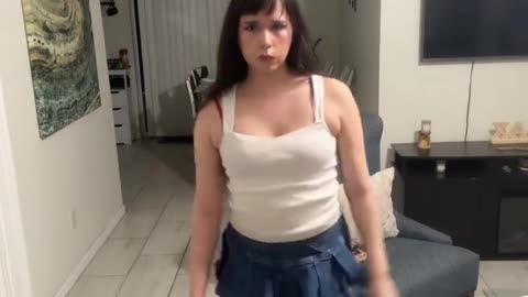 She is appearing to you now