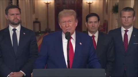 President Donald Trump: "There will be either peace or there will be tragedy for Iran far greater than we have witnessed over the last eight days"