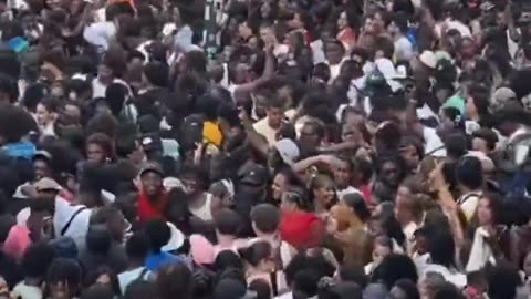 Music festival in Paris. What do you notice?