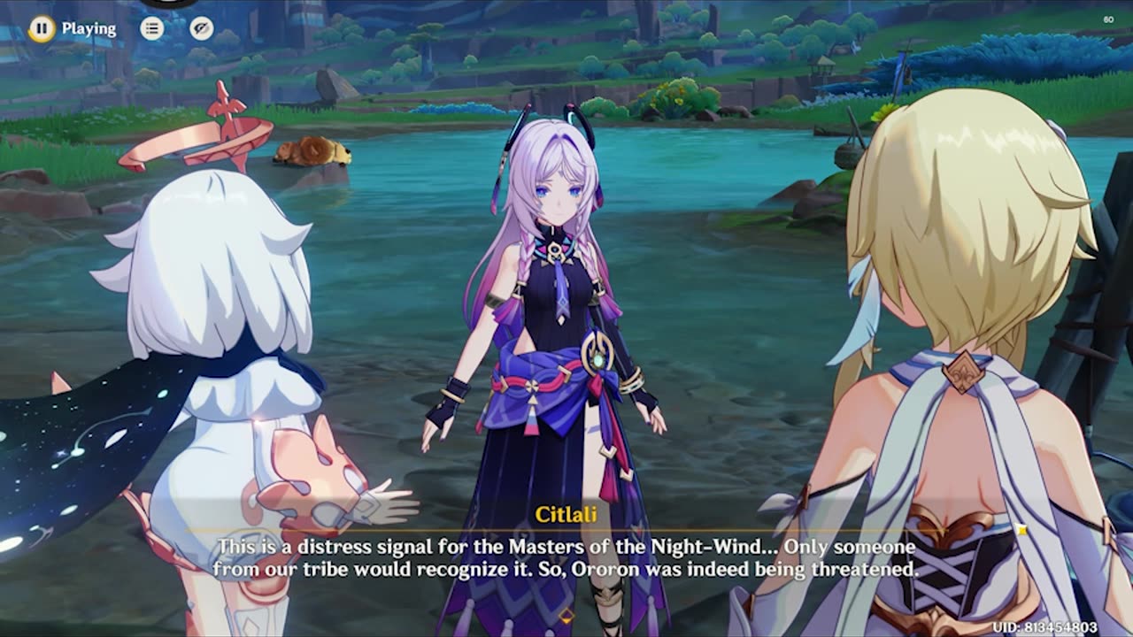 Citlali searching for Ororon