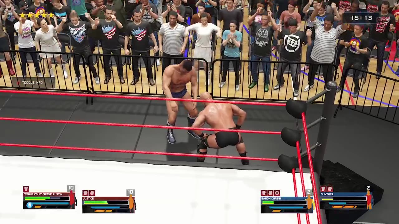 The Adventures of Justice - WWE2K AI vs AI