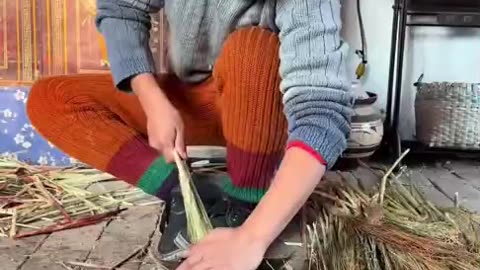 I made my own broom today.