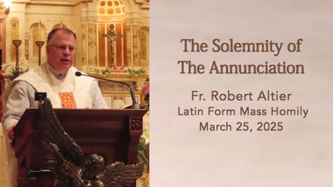 The Solemnity of The Annunciation