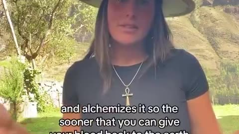 Liberal women are now “free bleedlng” into the grass. 🤮