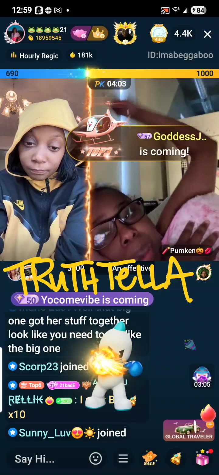 21BADBITCH SUNDAY LIVE & TEAM PK VS. MADAM LO & MORE