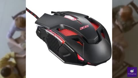 Acer Nitro Gaming Mouse III: 6D Optical Gaming Mouse with High 125MHz Polling Ra
