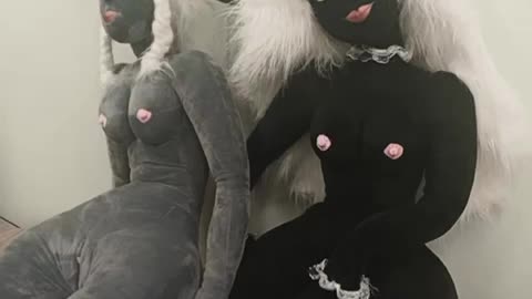 Drow Dark Elf Sex Doll Plush Toy 160cm