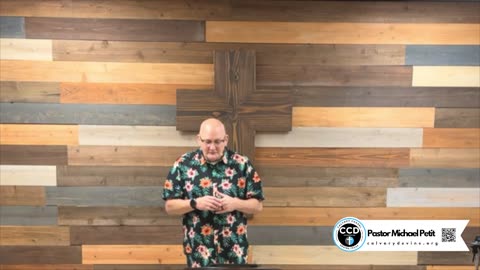 2 Peter 2:1-3 “There are False Teachers among you", with Pastor Michael Petit.