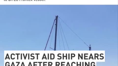 Greta Freedom Flotilla nearing Gaza