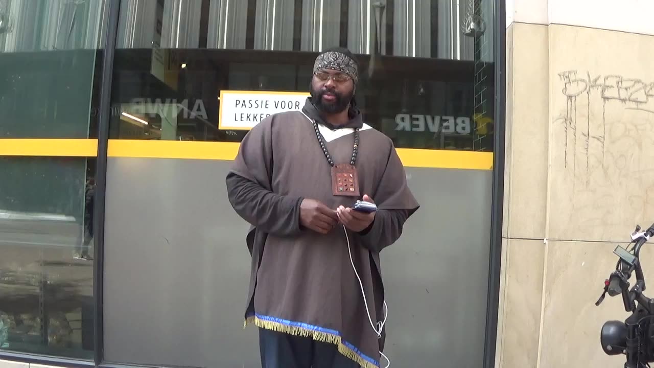 Hebrew Israelites Prophetic Camp Street Teaching 18-5-2025 The Hague (Netherlands) Pt 1