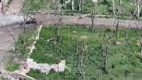 Russian APC, Along with Its Crew of Six is Gone in a Flash of Light and Cloud of Smoke
