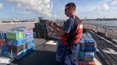 BUSTED❗US Coast Guard seizes another $88 million in illicit drugs