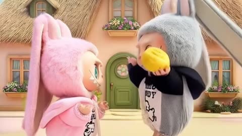 Dancing Labubu is the cutest thing ever! 💃🐾✨