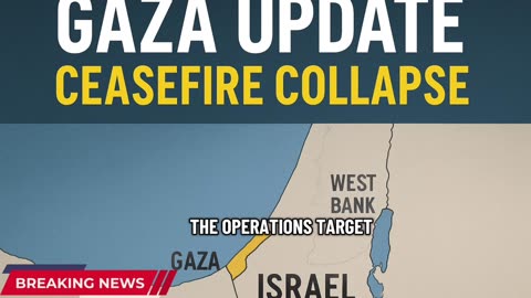 Israel Destroys 1,500 Buildings in Gaza After Ceasefire Ends | Breaking News Update