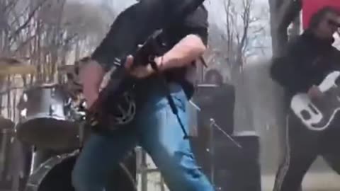 Bring the loudest instrument you have they said…50 cal with Drum