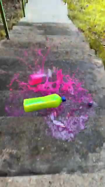 Breaking glass bottles ⚠️🔥 Crushing Crunchy & Soft Things !