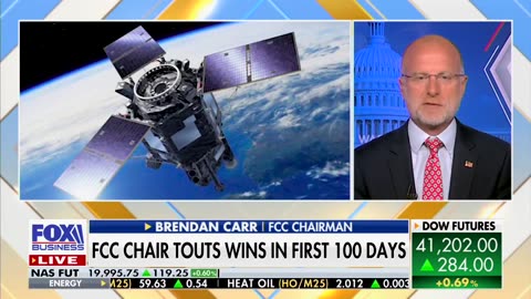 FCC Brendan Carr: It's so important that we dominate in the space economy