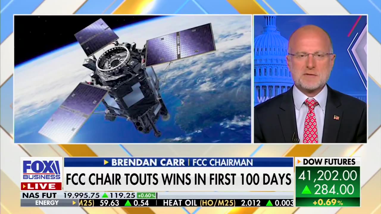 FCC Brendan Carr: It's so important that we dominate in the space economy